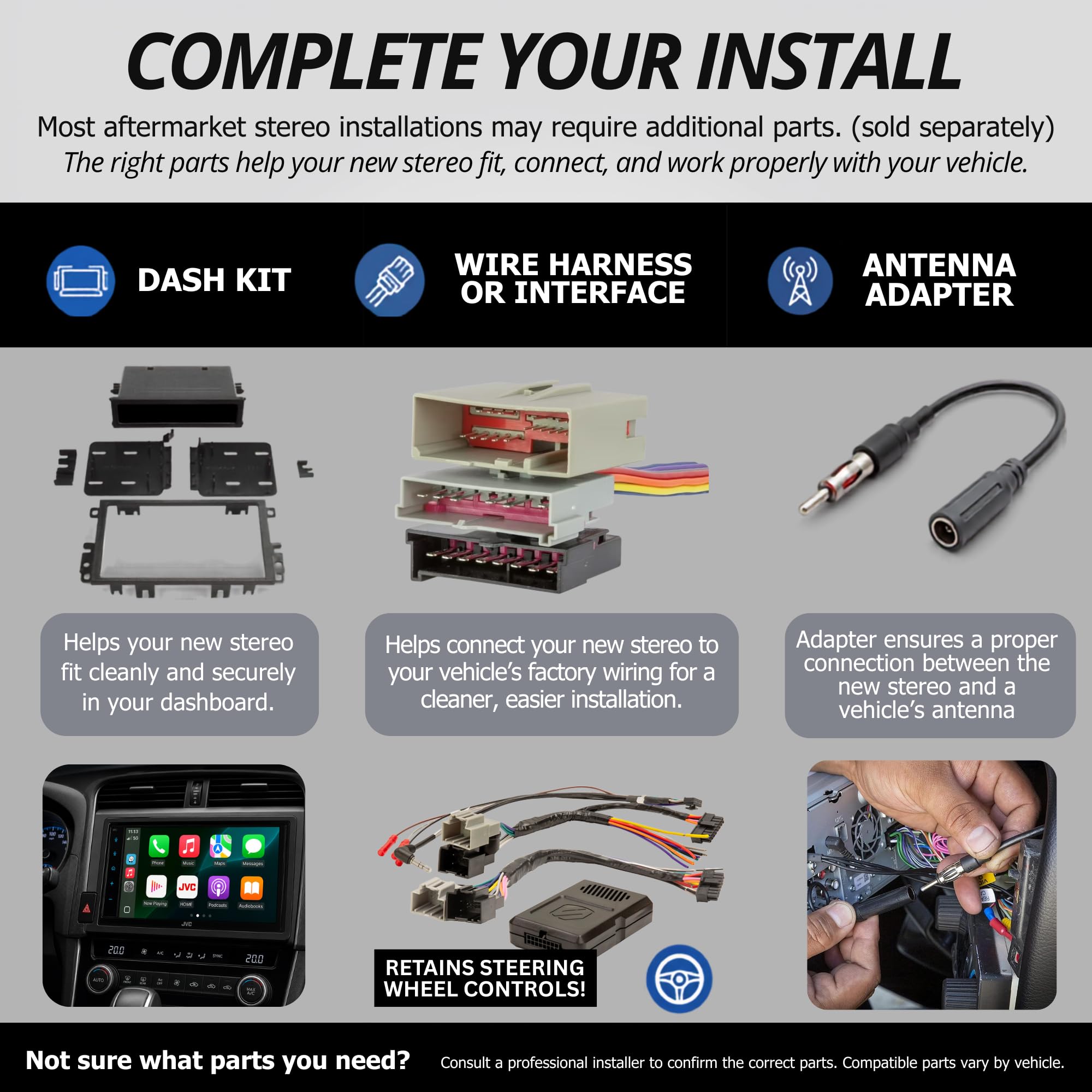 Amazon.com: KENWOOD DPX505BT Double DIN in-Dash CD Car Stereo. AM