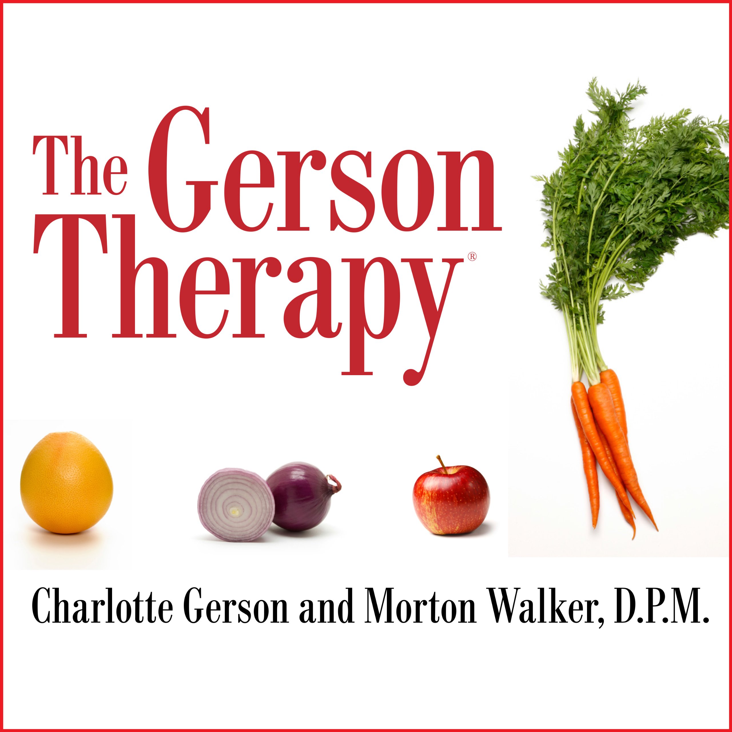 Cover art for The Gerson Therapy