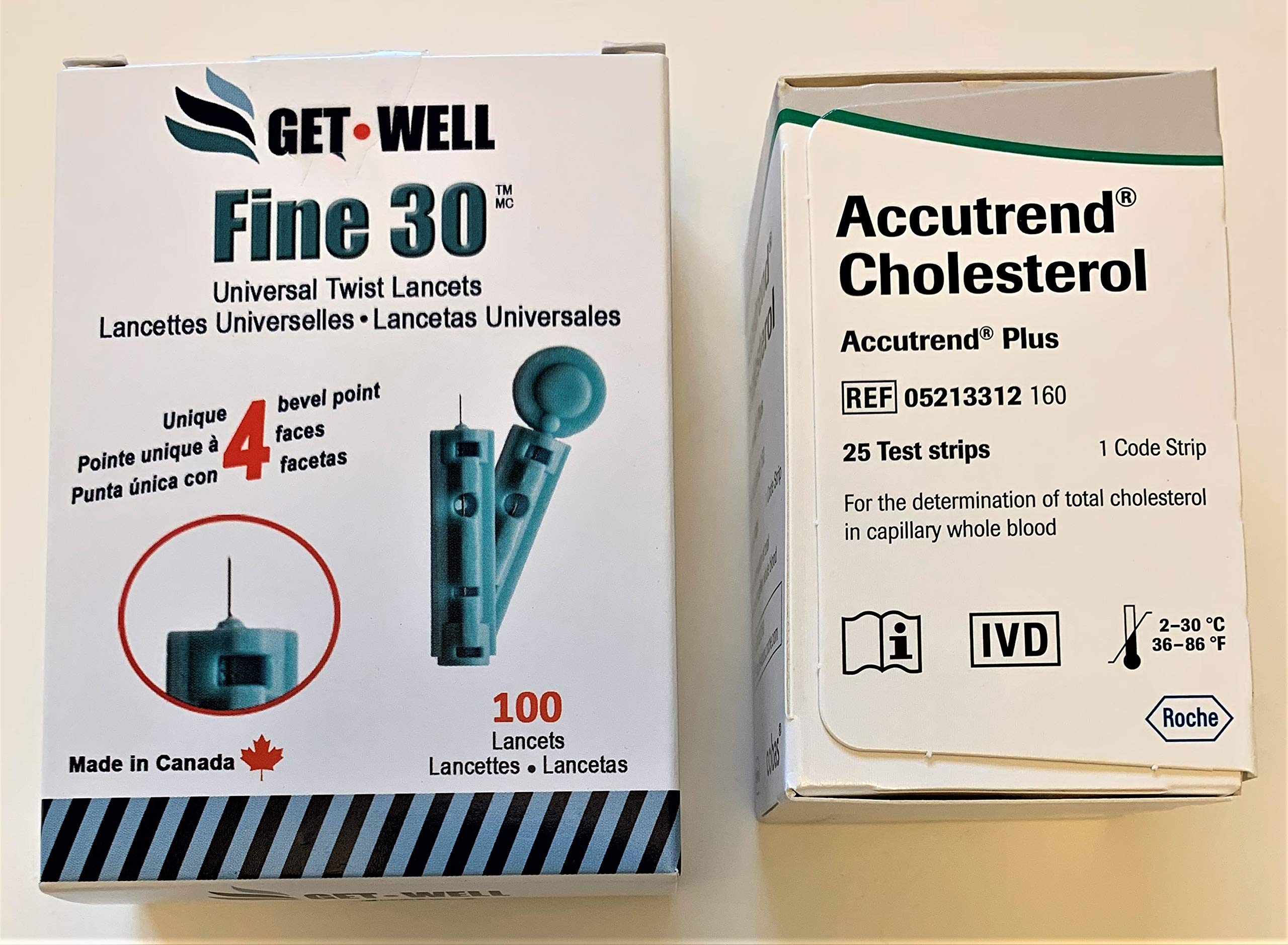 Buy Accutrend Cholesterol Test Strips 25 Count. Expiration 6/30/24