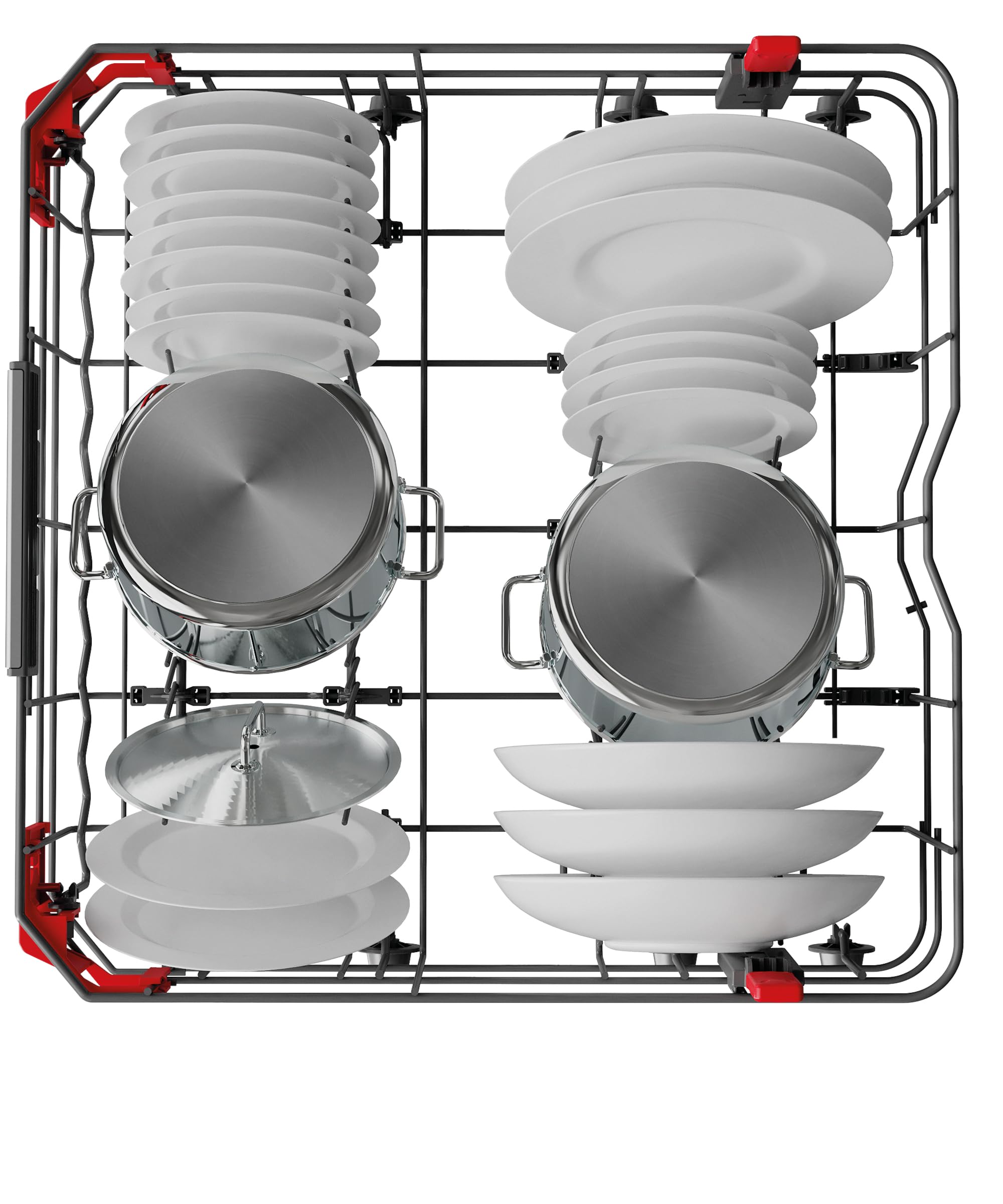 Bauknecht BBO 3O539 PLGT Integrierbarer Geschirrspüler 60 cm / 14 Maßgedecke / ActiveDry/ PowerClean/ Besteckschublade/ LED-Innenbeleuchtung/ V