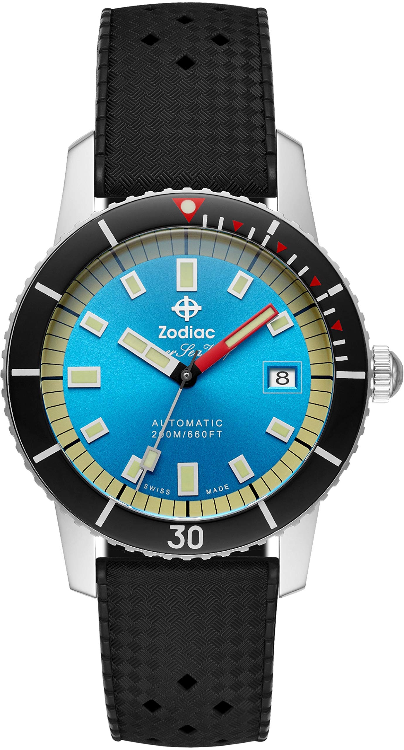Amazon.co.jp: [ゾディアック]ZODIAC 腕時計 SUPER SEA WOLF 53 