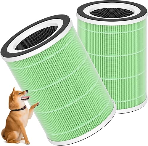 Vista 7 de Paquete de 2 filtros de repuesto Kilo compatibles con purificador de Afloia Kilo y Kilo PRO, MIRO y MIRO PRO, y purificador MORENTO Kilo/MR-Kilo