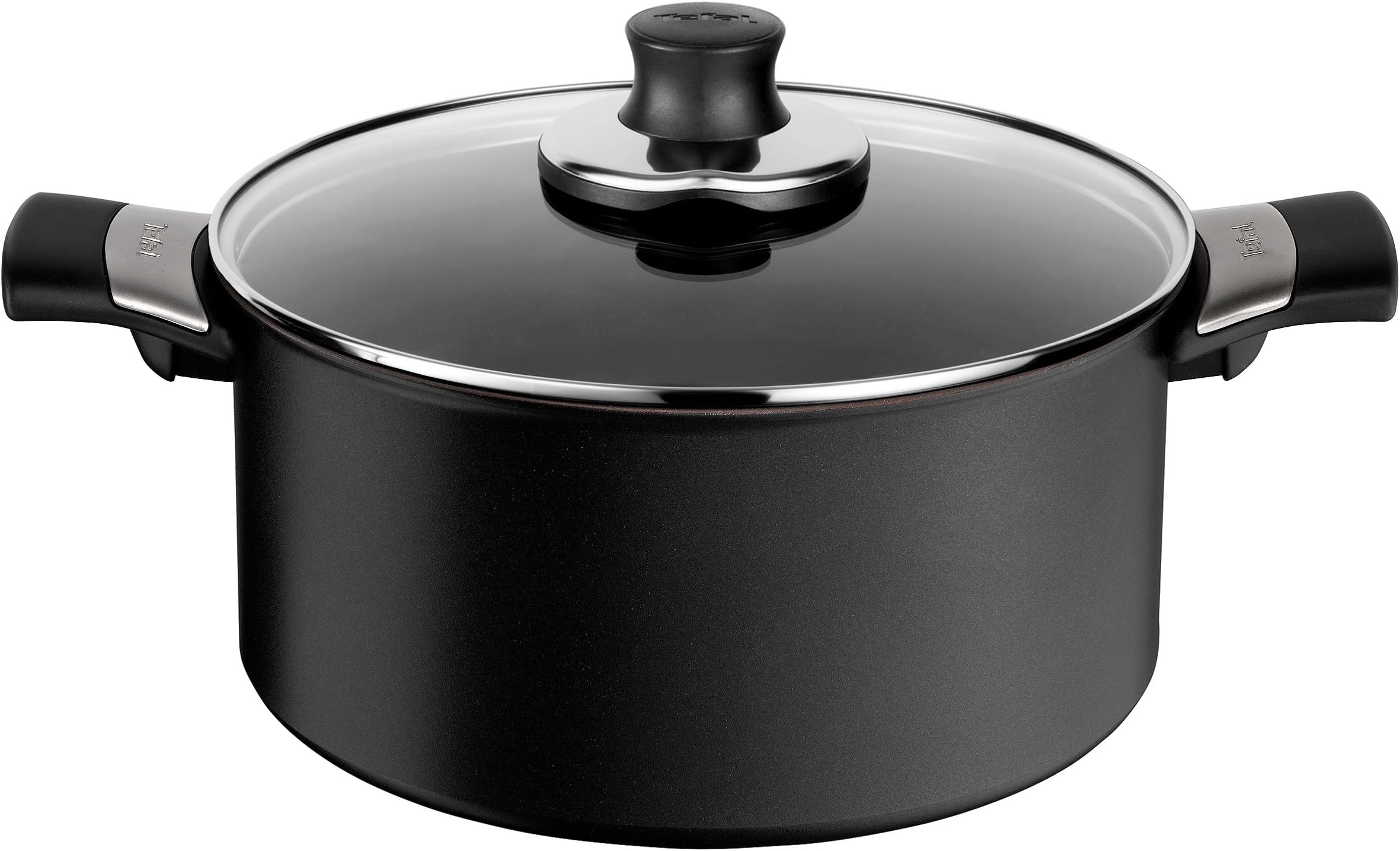 Tefal C6214682 Talent Pro Cooking Pot 24 cm Black