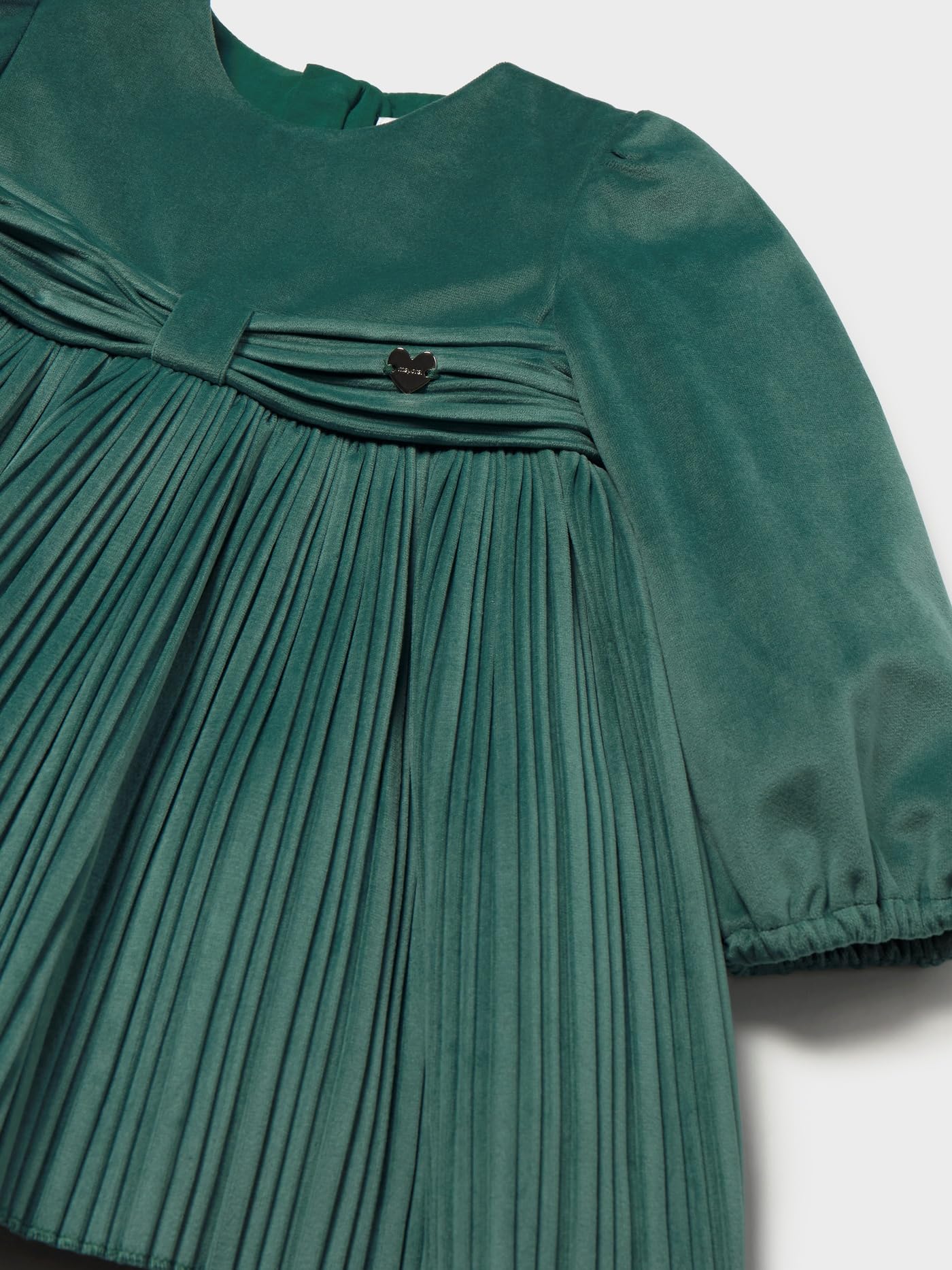 Mayoral Vestido Terciopelo Plisado para bebé niña Nenufar