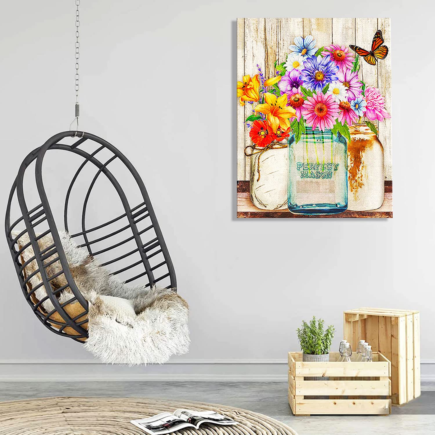 ZGmaxCL Diamond Painting Kit 5D Full Farfalla Colorata