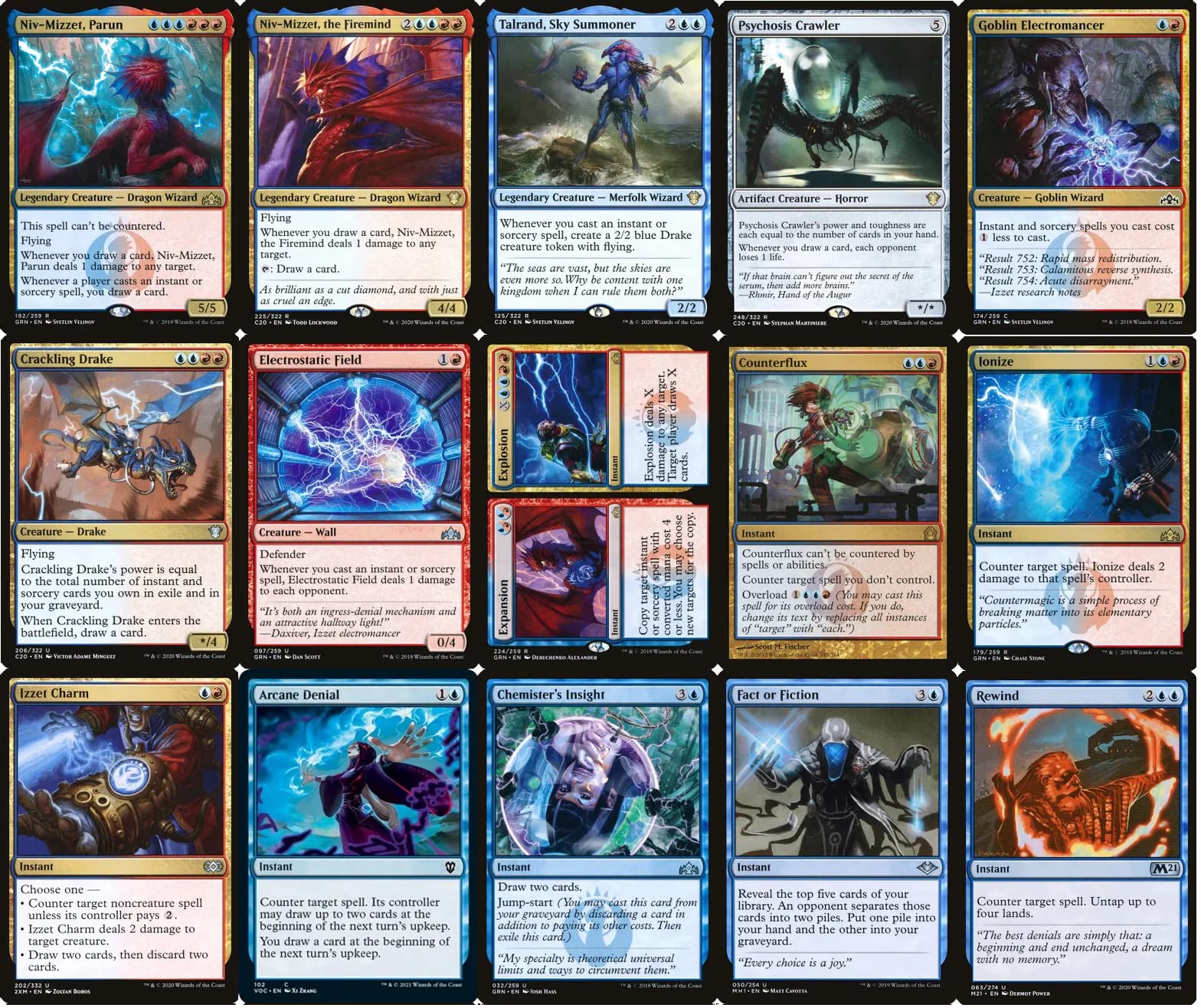 Magic The Gathering Arena Niv Mizzet Deck Niv Mizzet Deck