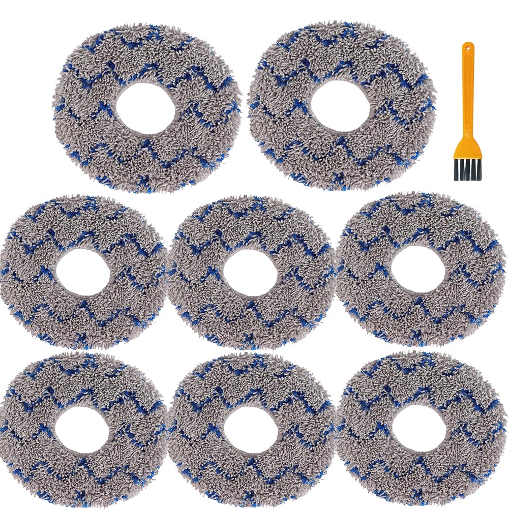 Mop Pads Compatible with ECOVACS DEEBOT X1 Omni / T20 Omni/ T10 Omni/ X2 Omni Series Robot Vacuum and Mop Cleaner - Reusable and Washable Replacement