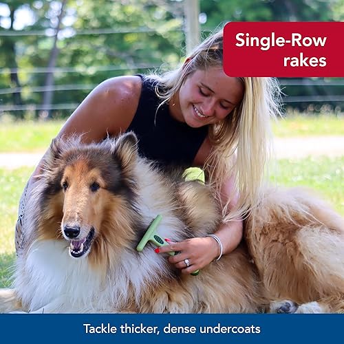 Miniatura 6 de Rastrillo Safari de dientes largos Coastal Pet, diseñado para razas de perro con pelaje medio