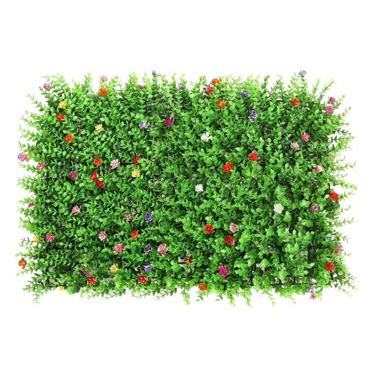 WBCDXCBB Simulated Plant Wall Decoration Milan Grass Fake Lawn Door Head Indoor Plastic 1Pcs(EncryptedEucalyptus)