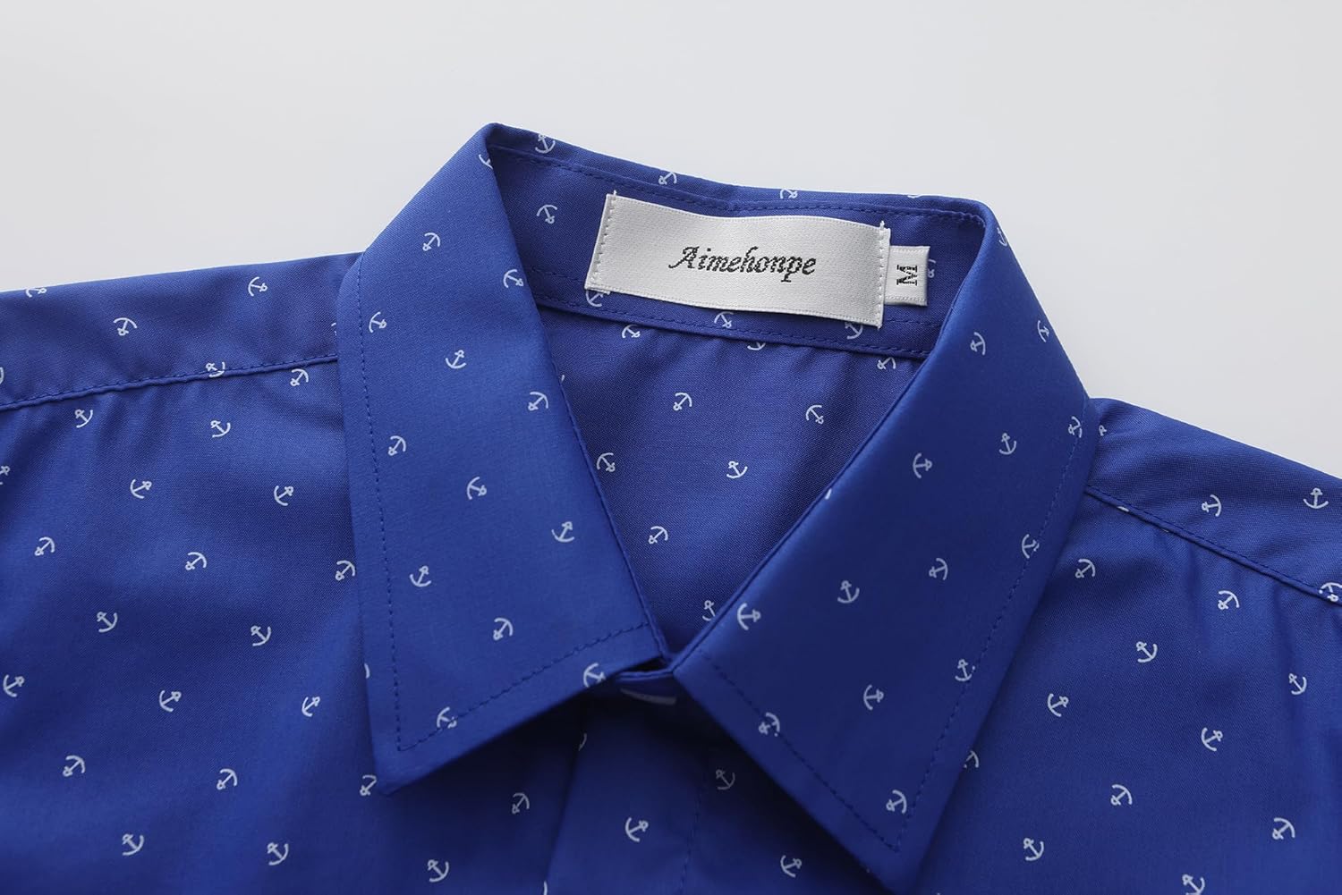 Kids Boys Short Sleeve Patterned Dress Shirt Button Down Comfort Flex Shirts Spring Summer Outfits - Image 2