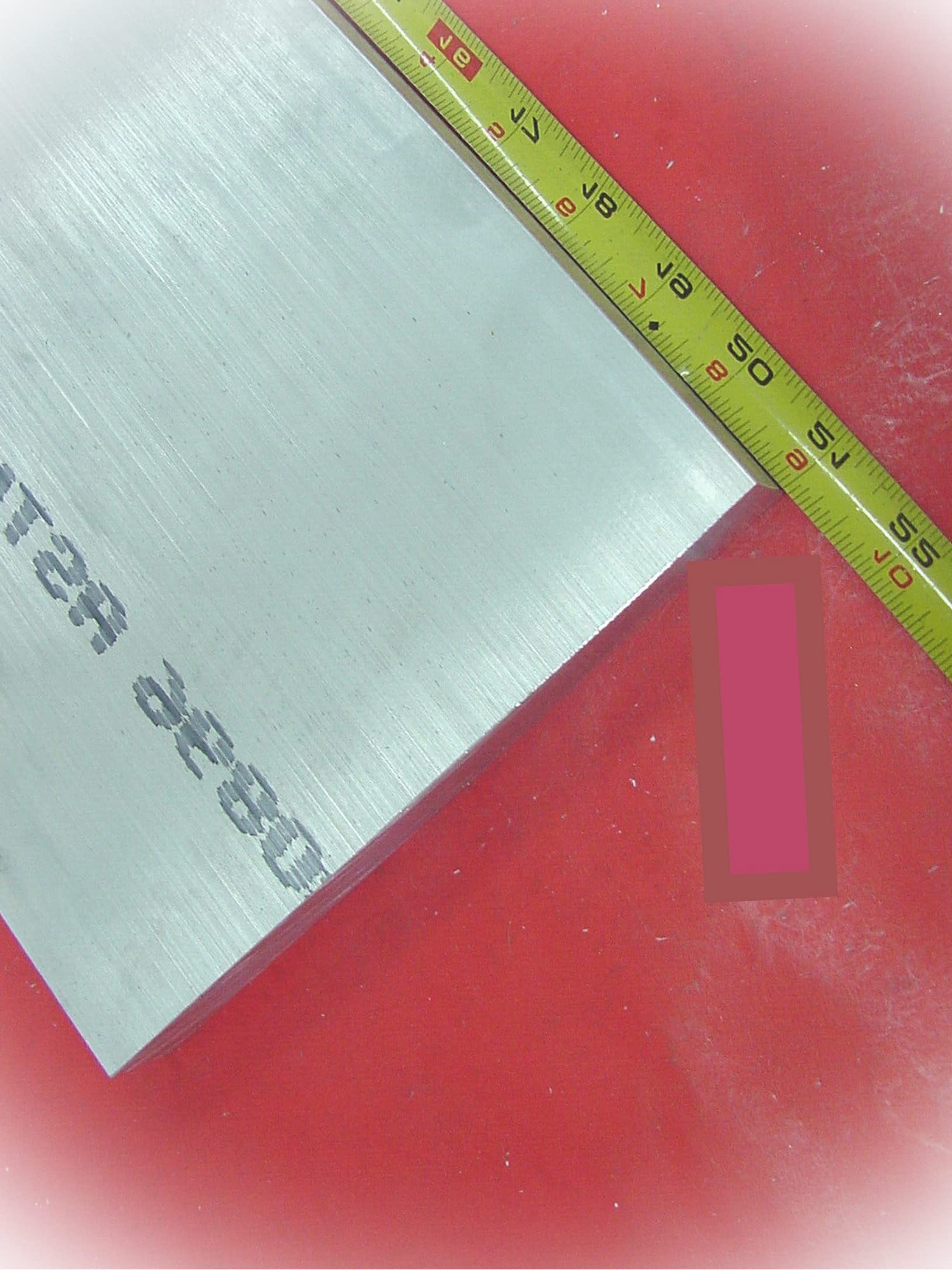 6061 T6511 Aluminium Flachstange – 1/2" X 1,5" X 60 Zoll – Alcoa Qualität