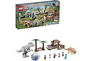 Indominus rex vs. Ankylosaurus: Jurassic World Lego Gyrosphere Building Toy Set
