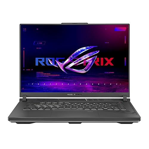 Immagine del prodotto Asus ROG Strix G16 G614JZ#B0BVQ22R27, Notebook Monitor 16'' FHD Antiglare, 165Hz, Intel Core 13ma gen i7-13650HX, RAM 16GB, 512GB SSD PCIE, NVIDIA® GeForce RTX™ 4080 12GB GDDR6, Windows 11 Home, Grigio