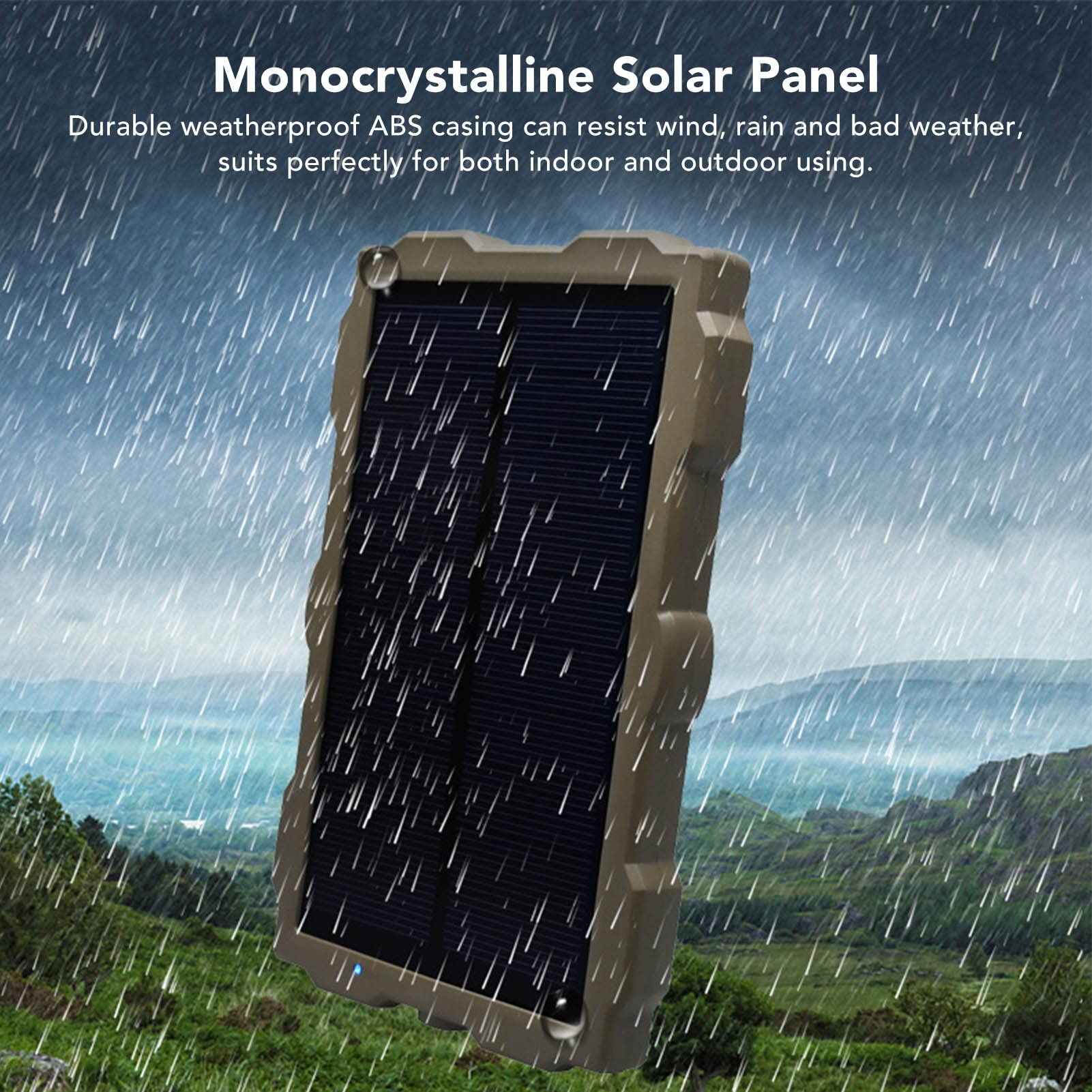 3 stuks mini-zonnepaneel, DC 6 V, polysilicium, module voor zonne-energie, celladermodule, doe-het-zelf zonne-installatieset, met kabel van 30 cm