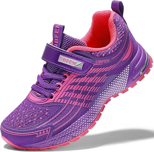 UBFEN - Tenis para niños y niñas, ligeros y transpirables, para correr, caminar, gimnasia, deportes atléticos
