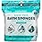 Scrubzz Disposable No Rinse Bathing Wipes for Senstive Skin - 25 Pack - All-in-1 Single Use Shower Wipes, Simply Dampen, Lather, and Dry Without Shampoo or Rinsing (Sensitive Skin, 1-Pack)