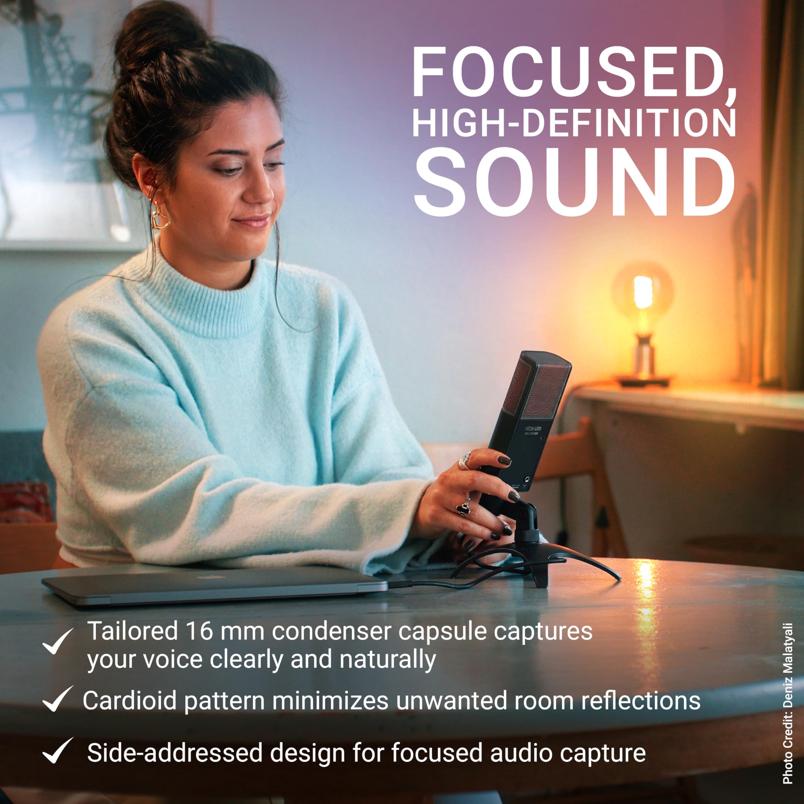 Amazon.com: sE Electronics Neom USB Microphone for PC, Mac, iPhone