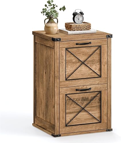 Miniatura 35 de VASAGLE UOFC054T41 - Archivador con 3 cajones, soporte para impresora, tamaño A4, tamaño carta, carpetas de archivos colgantes, estilo moderno