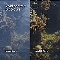 Vista 8 de Urth Kit de filtro de lente magnética 2 en 1 de 1.457 in (Plus+) - UV, polarización circular (CPL), vidrio óptico multicapa, filtros de lente