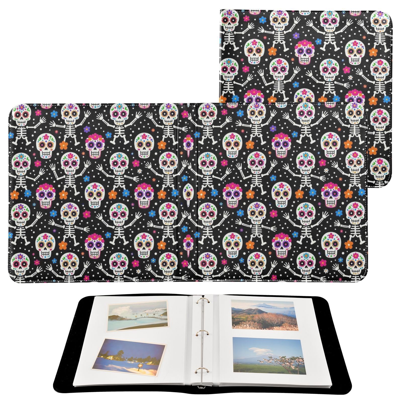 Album de scrapbooking en cuir facile à nettoyer au quotidien