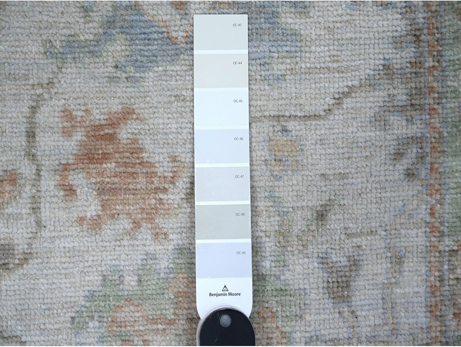 Gray Afghan Angora Oushak Wool Weft Hand Knotted XL Runner Oriental Rug (2'9"x15'4")