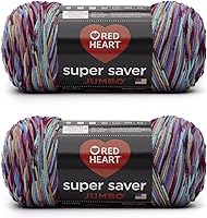 Vista 42 de Red Heart Super Saver - Ovillo de lana jumbo, color blanco suave, 2 unidades (paquete de 1)