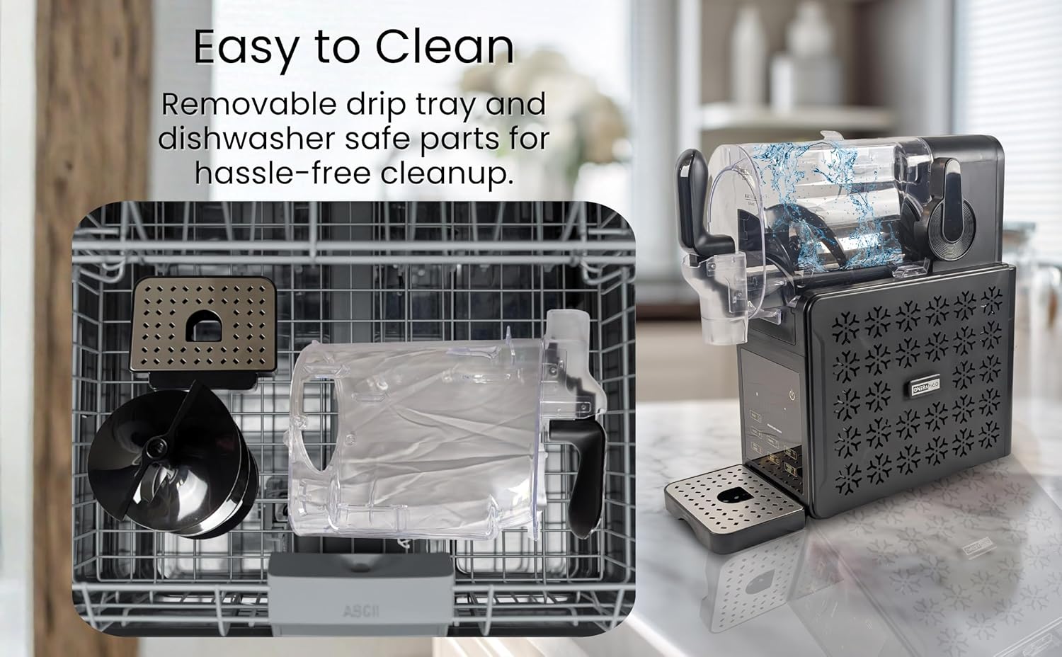 Frozen Drink Maker with RapidChill™ Technology – 85 oz Vessel, 64 oz Max Fill – Slushie, Margarita, Smoothie & Frozen Cocktail Machine, No Ice Needed