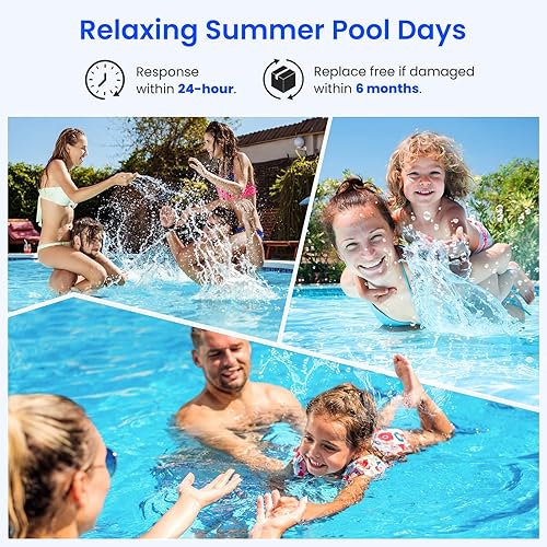 Miniatura 6 de Future Way Cartucho de filtro de piscina C200S de repuesto para Hayward C200S, reemplazo de Hayward CX200XRE, Pleatco PA200S, 200 pies cuadrados