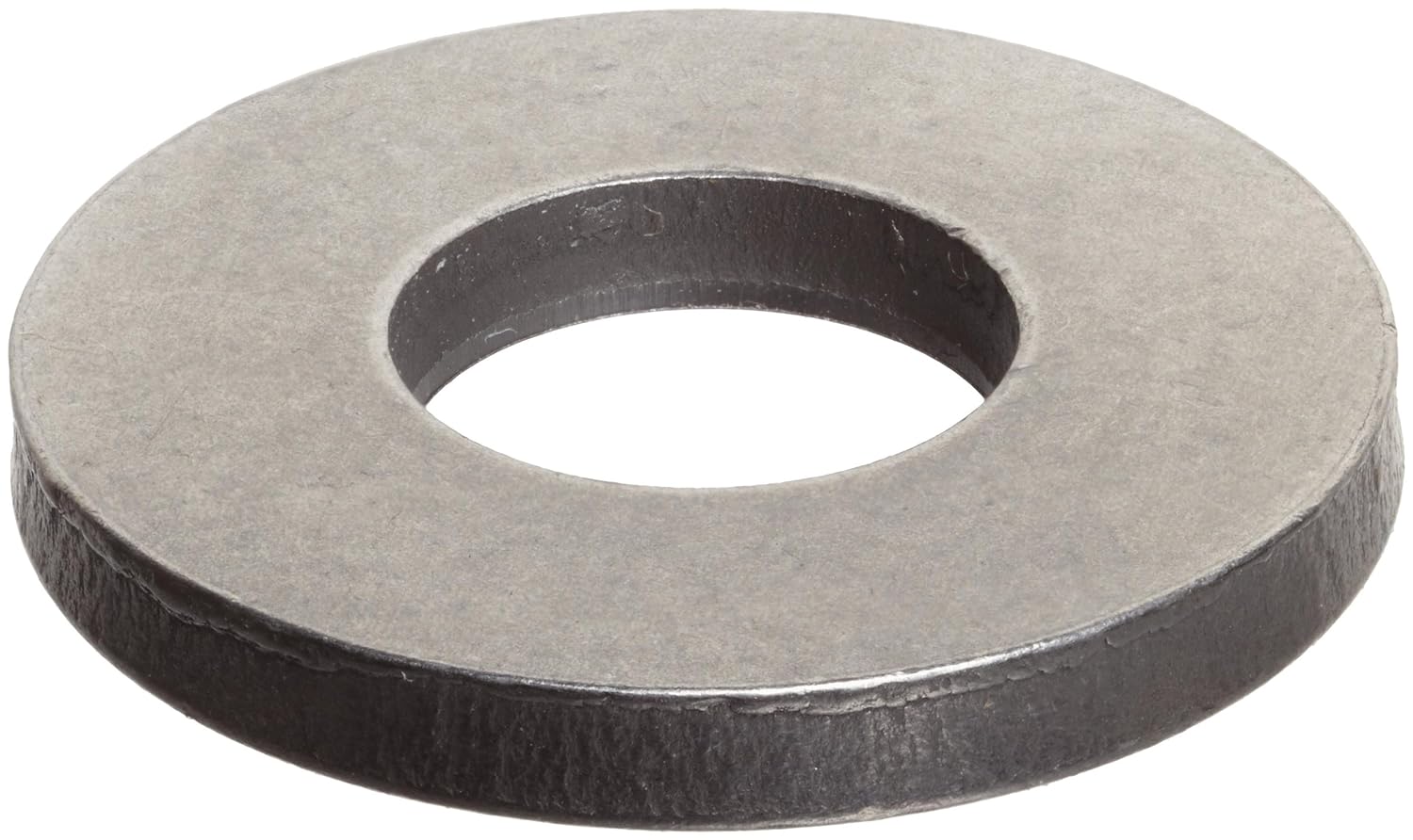 Steel Round Shim, Matte Finish, Full Hard Temper, 0.125" Thickness, 1-3/8" ID, 1-7/8" OD (Pack of 10)