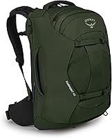 Vista 14 de Osprey Farpoint 70L Mochila de viaje para hombre, azul espacial apagado