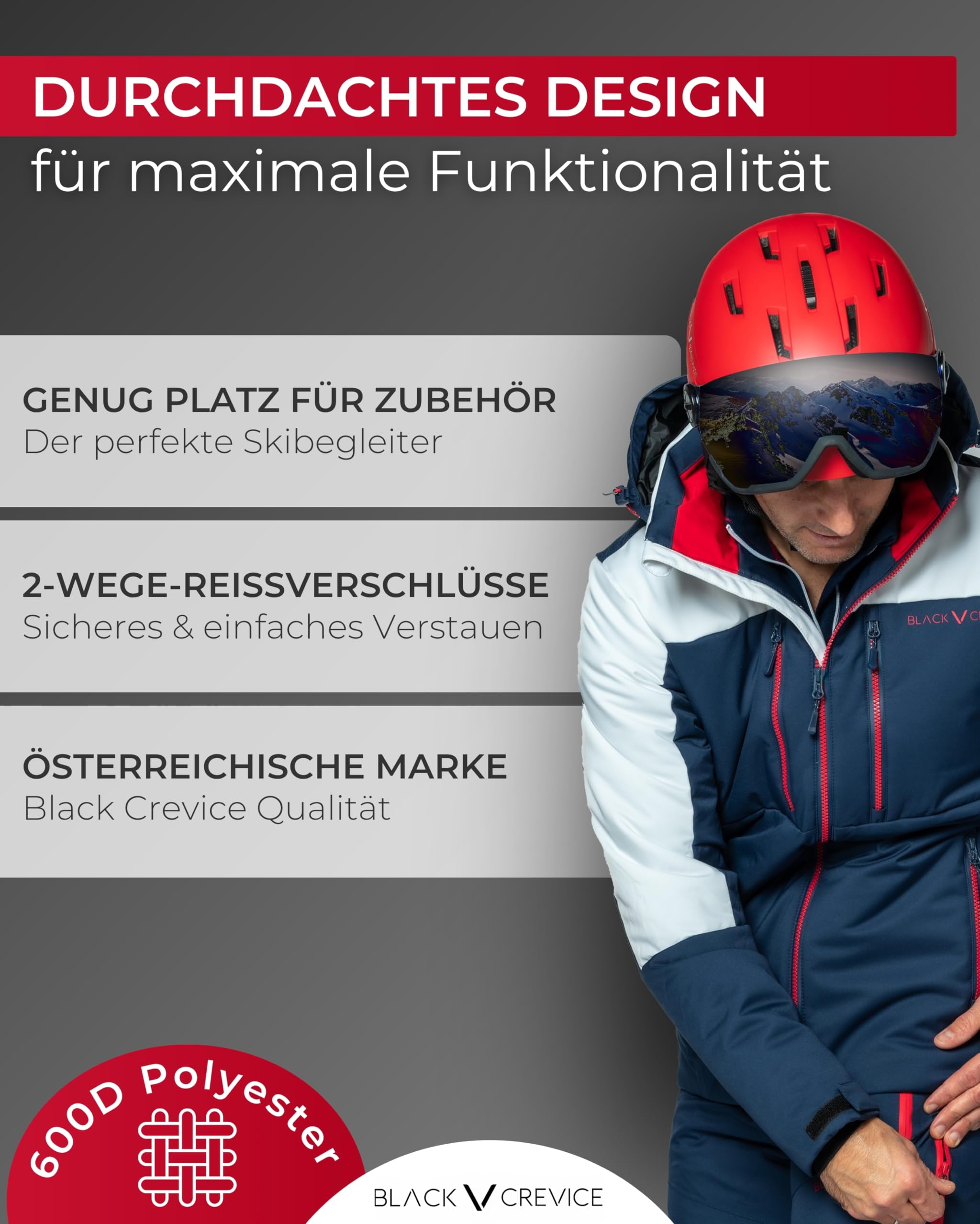 Black Crevice Snowboardtasche I Snowboard-Tasche mit