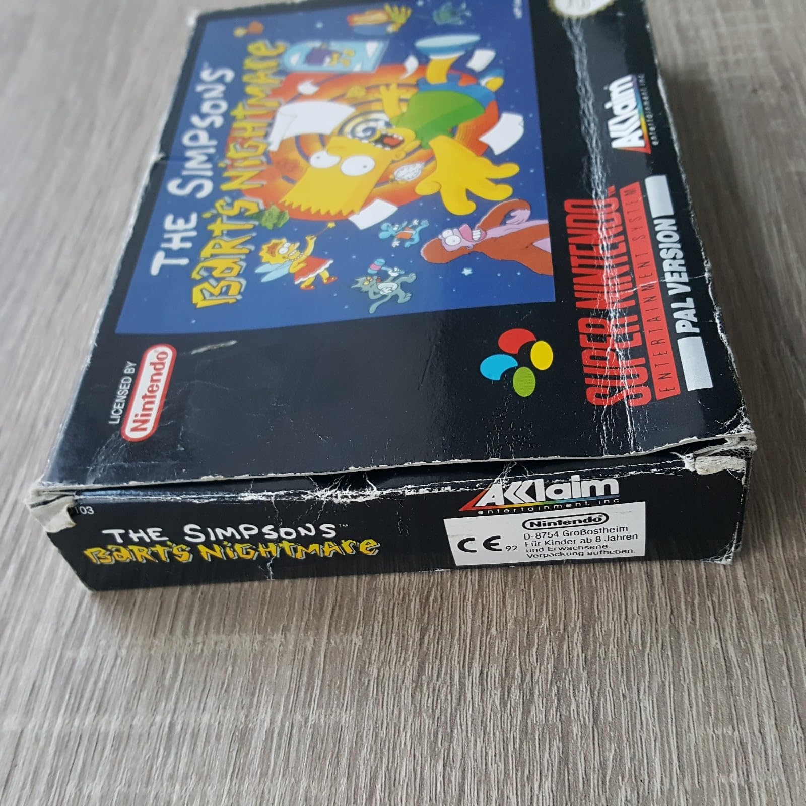 The Simpsons Bart's Nightmare [Super Nintendo]: Super Nintendo