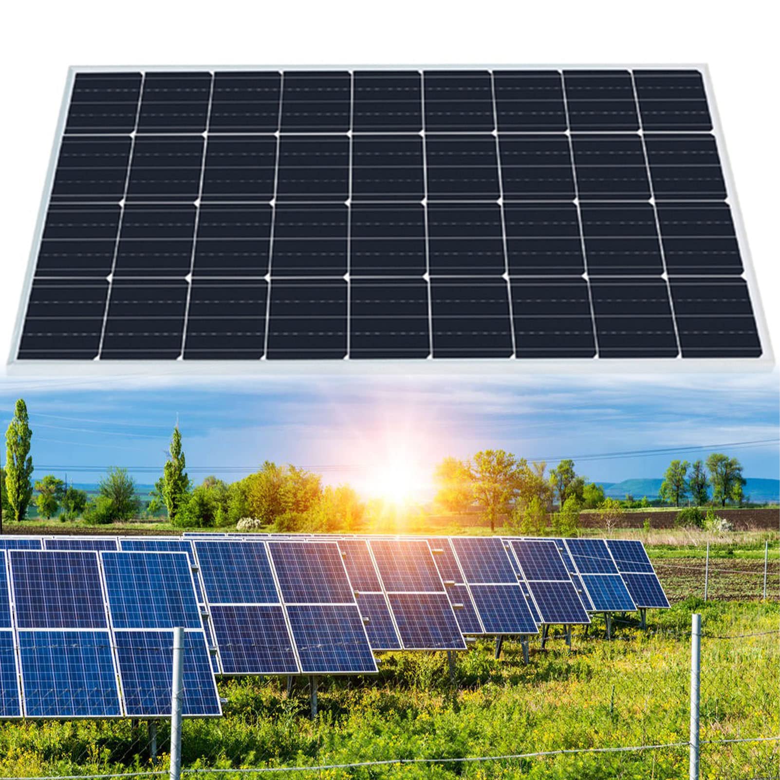 Kit Pannello Solare, Pannello Solare Flessibile da 300 W, Batteria da 12 V con Controller 40 A per Telefono Cellulare, Auto, Yacht, roulotte, OnePiece