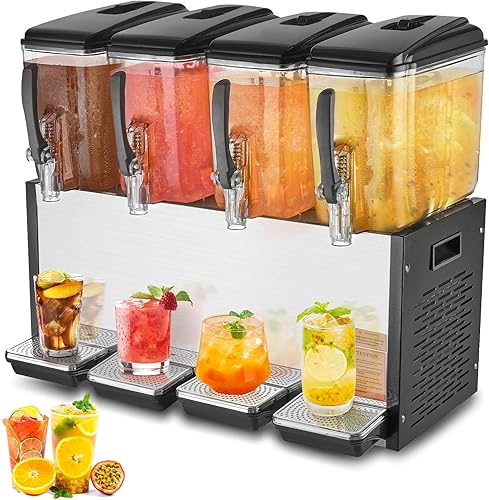 Miniatura 10 de VEVOR Dispensador de bebidas aislado, 1.5 galones 6L, acero inoxidable, servidor térmico de bebidas con espiga, adecuado para bebidas