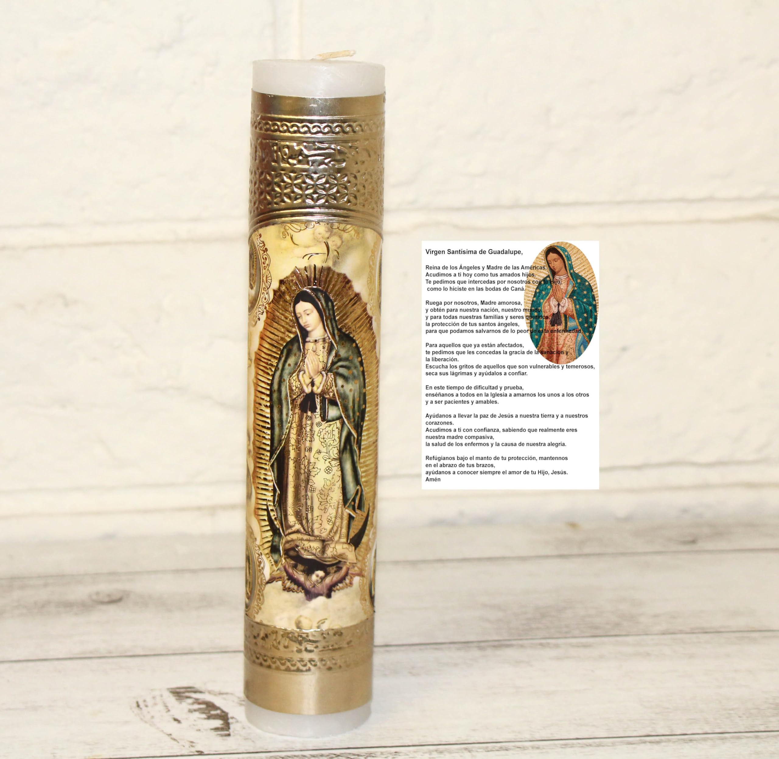 Clean House Candle | Vela Limpia Casa Spiritual Prayer Candle 7 Day Glass Candle
