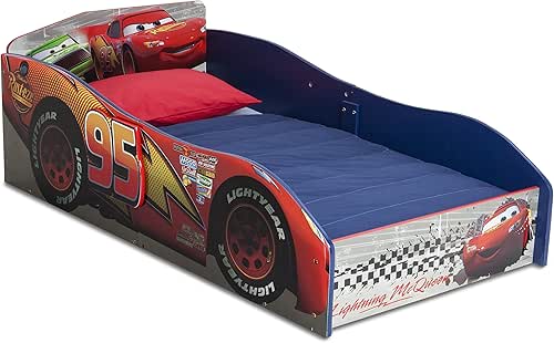 Delta Children Disney/Pixar Cars Wood Toddler Bed