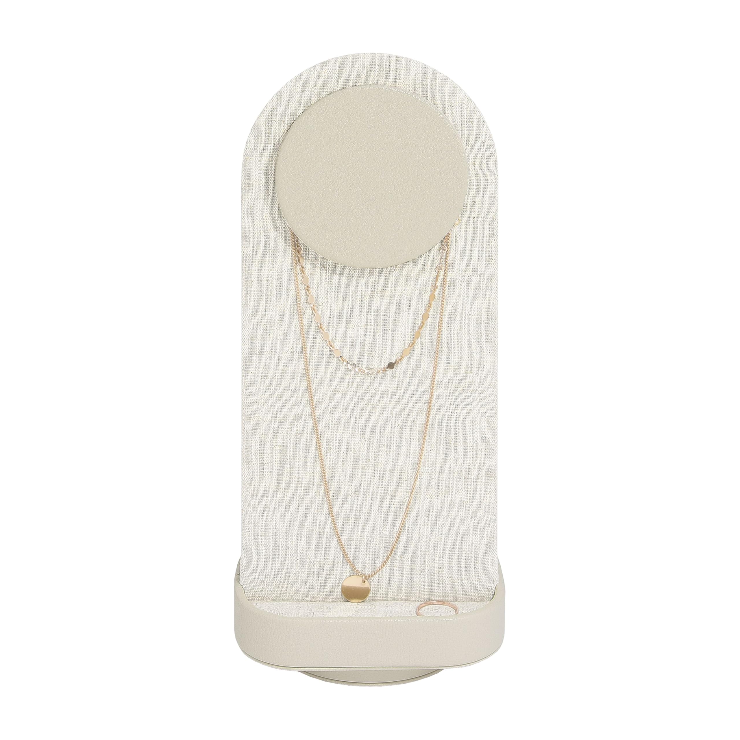 Stackers Oatmeal & Linen Rotating Jewellery Stand