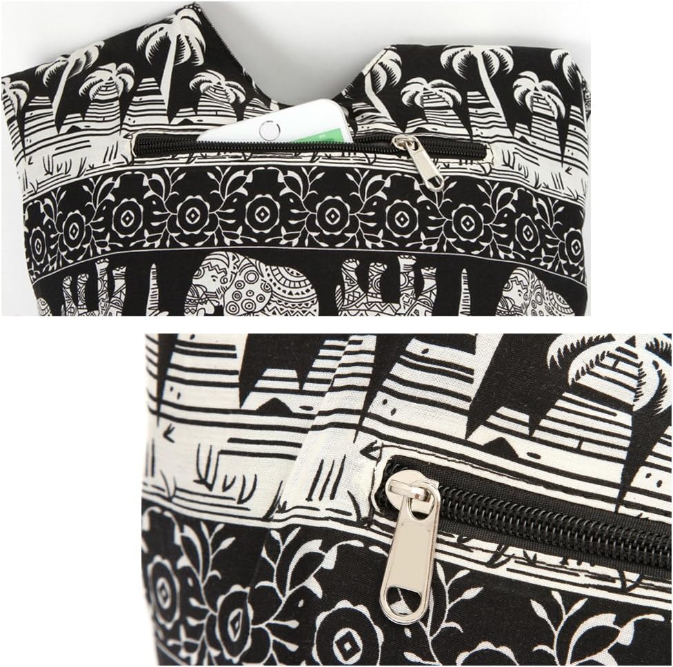 KARRESLY Bohemian Cotton Hippie Crossbody Bag Hobo Sling Bag Handmade Messenger Shoulder Bags | Bohemian, Cotton, Hippie, Handmade, Messenger - Image 7