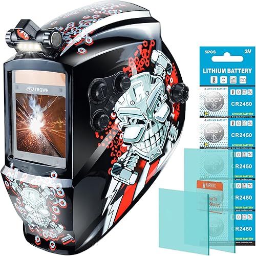 Capucha de soldadura con oscurecimiento automático de luz Cascos de soldadura de visión grande para hombres Máscara de soldadura de color verdadero disponible en Yaxa Costa Rica