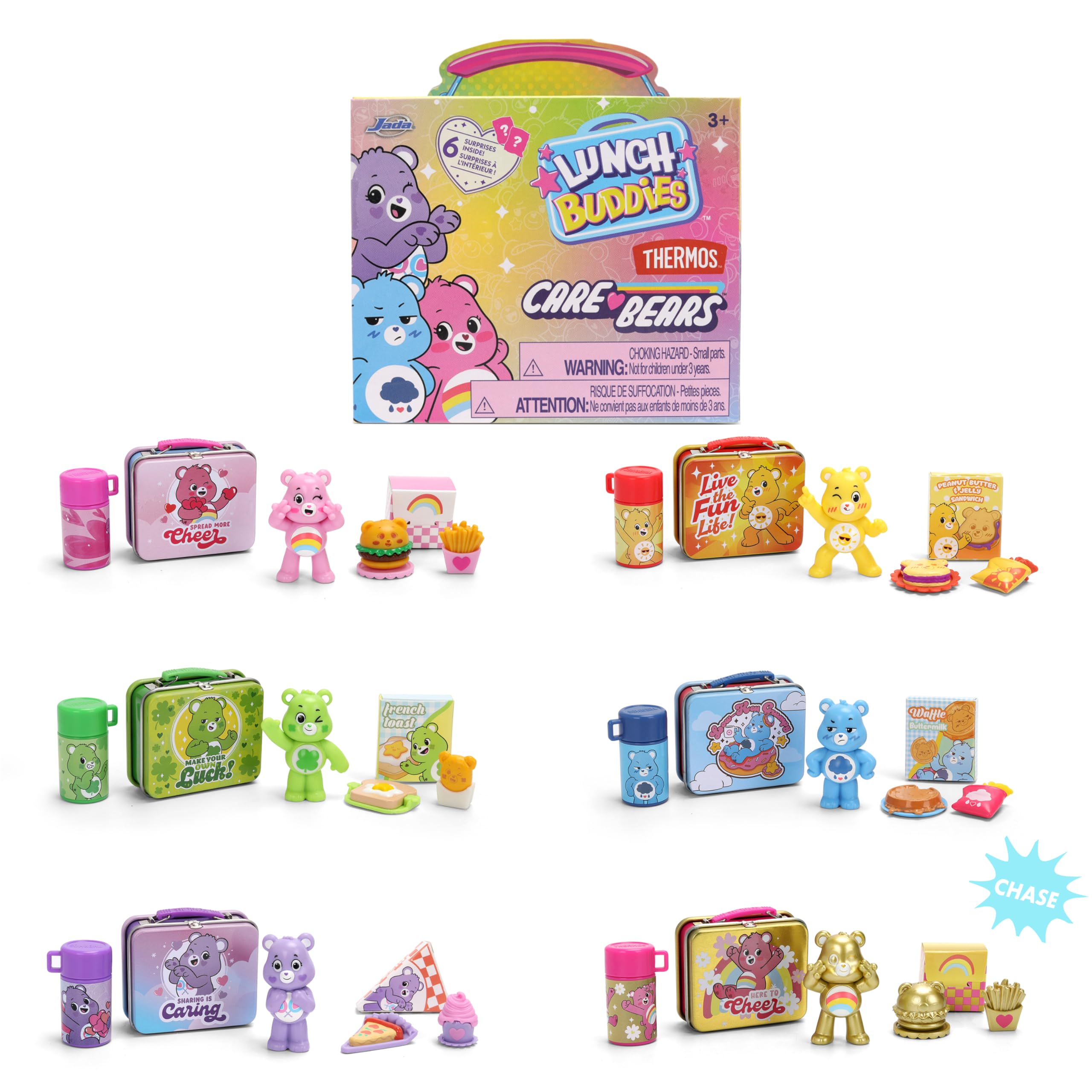【値下げ】ケアベア　10体セット　レアな子もいます！ Amazon.co.jp: Jada Lunch Buddies – コレクター用ミニ缶 魔法瓶