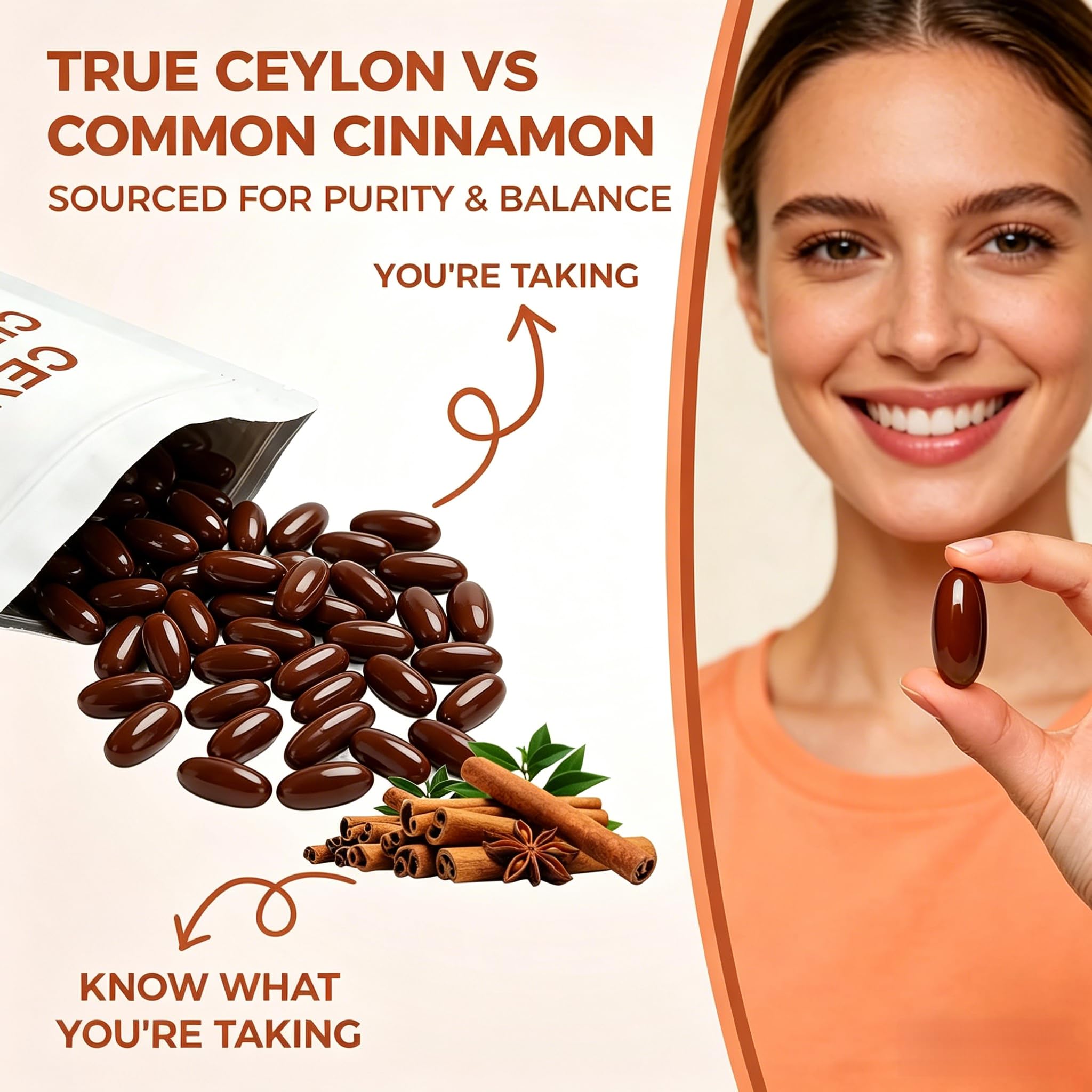 Organic Ceylon Cinnamon Oil,Vegetarian, Non-GMO, Gluten Free (2)