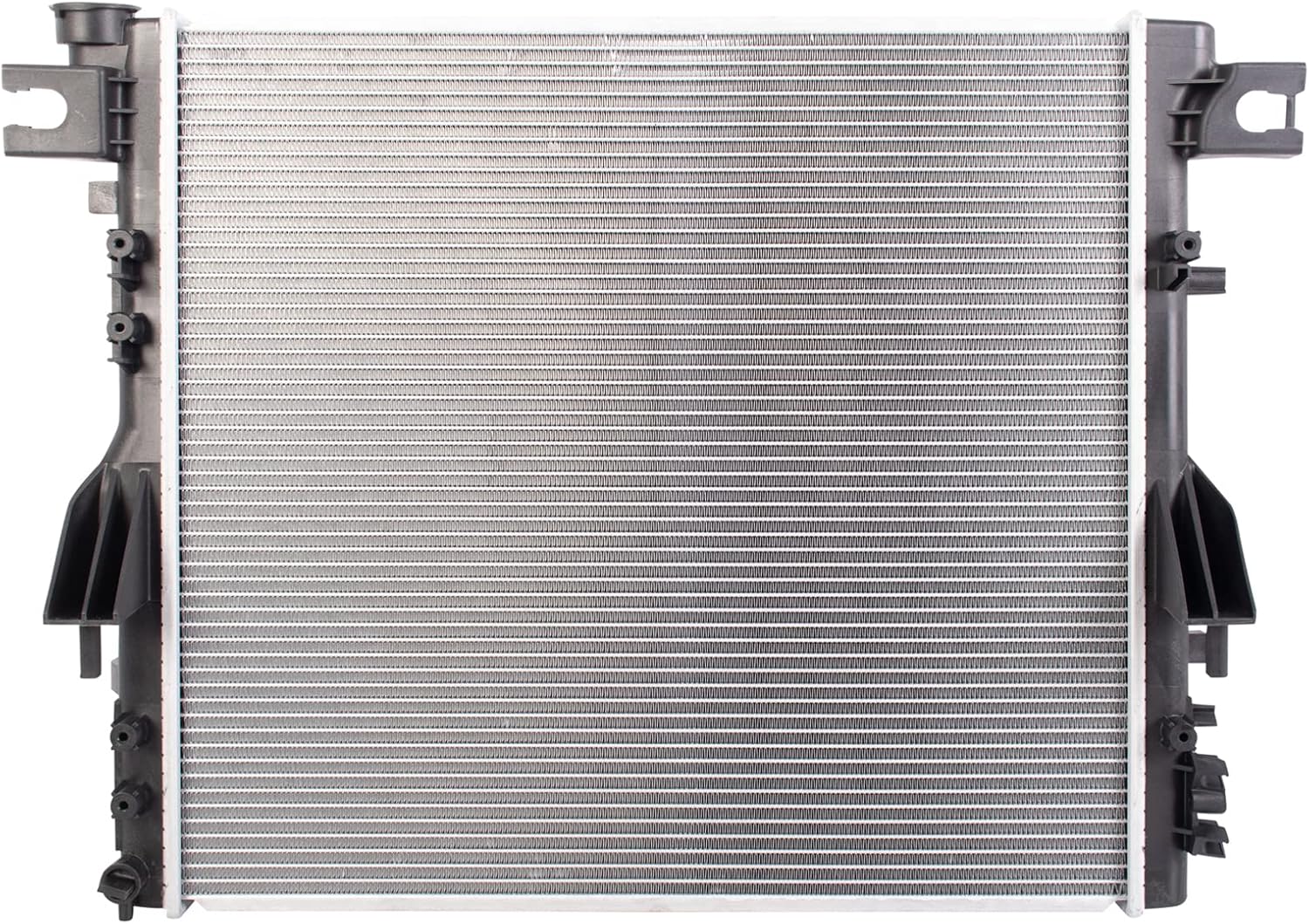 TRQ Radiator 1 Row Aluminum Core Compatible with 2007-2017 Jeep Wrangler JK
