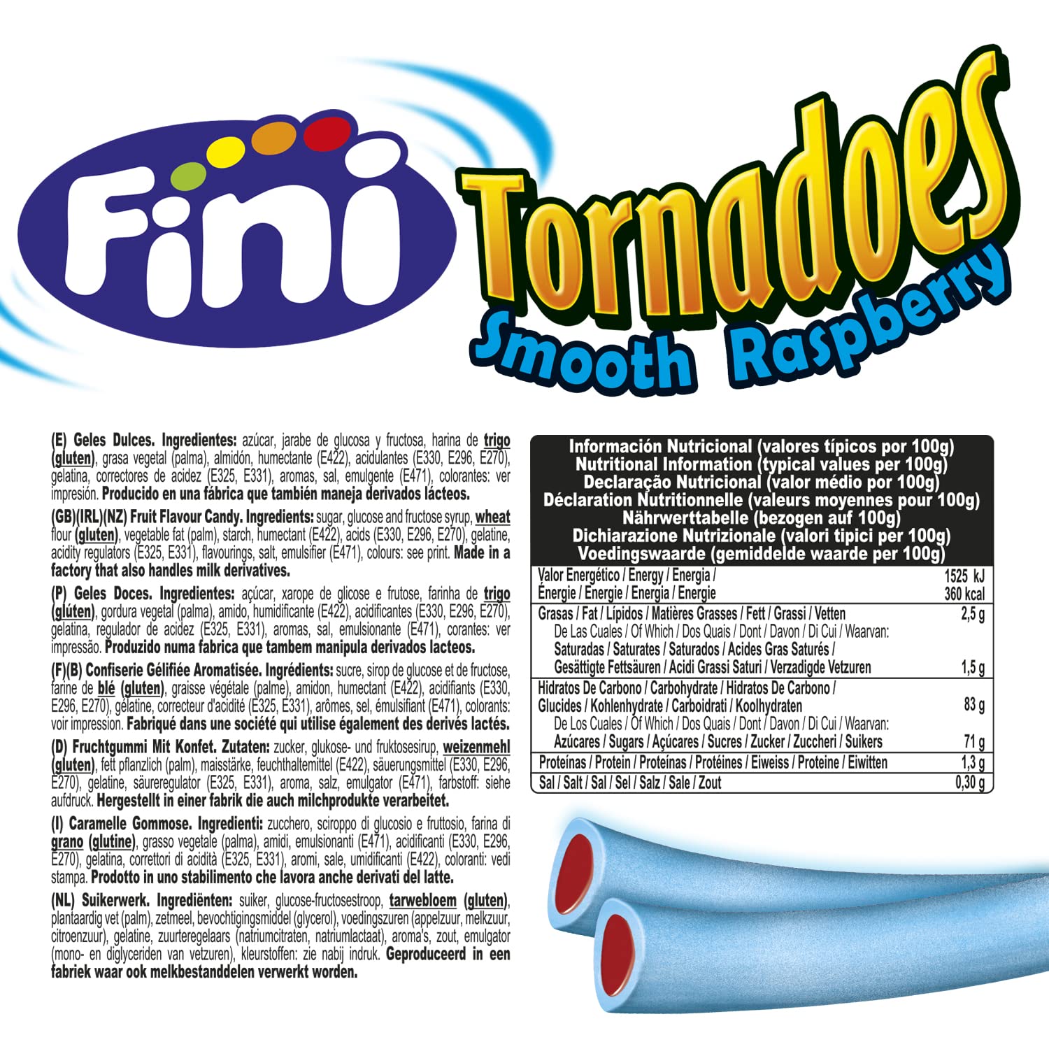 Finipalos Frambuesa - 160 gr