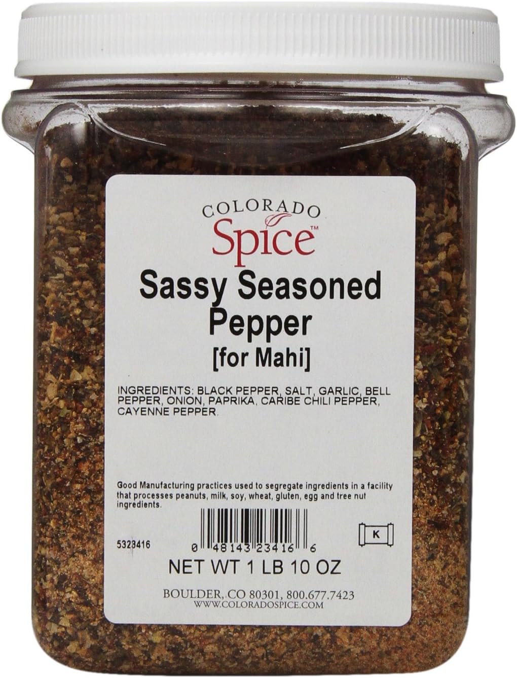 Colorado Spice Sassy Seasoned Pepper, 26-Ounce