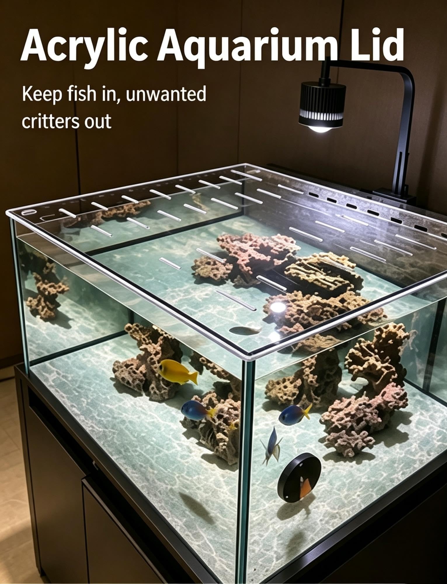 6mm Acrylic Aquarium Lid Fish Tank Cover Custom Cut Clear Panel