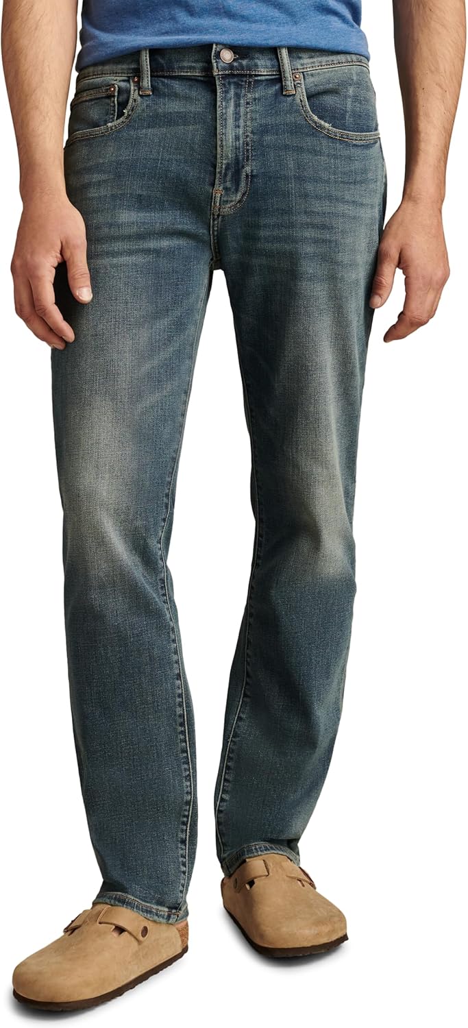 Lucky Brand Men's 223 Straight Coolmax Stretch Jean