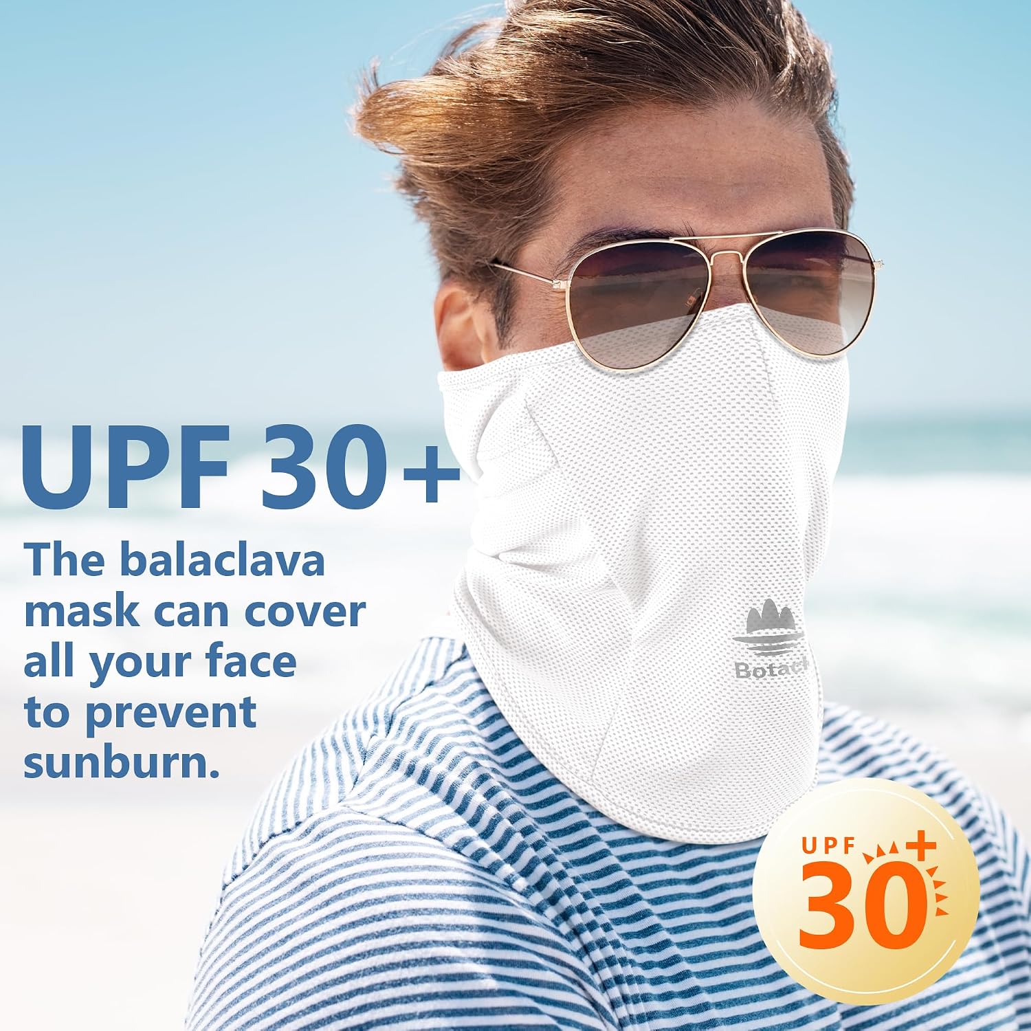 Balaclava Ski Mask, Sun Protection Breathable Face Cover Men Women image 3