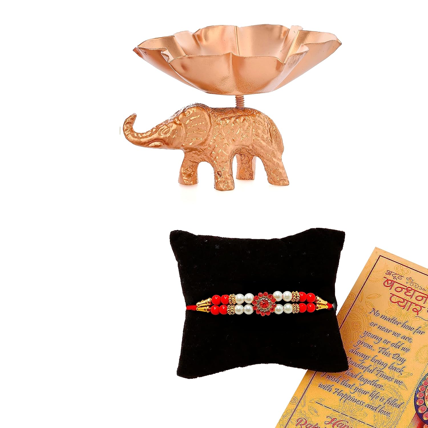 Buy CraftVatika Rakhi for Brother Boy Men Rakhi Gift Combo Set for Bhaiya Rakhi with Elephant