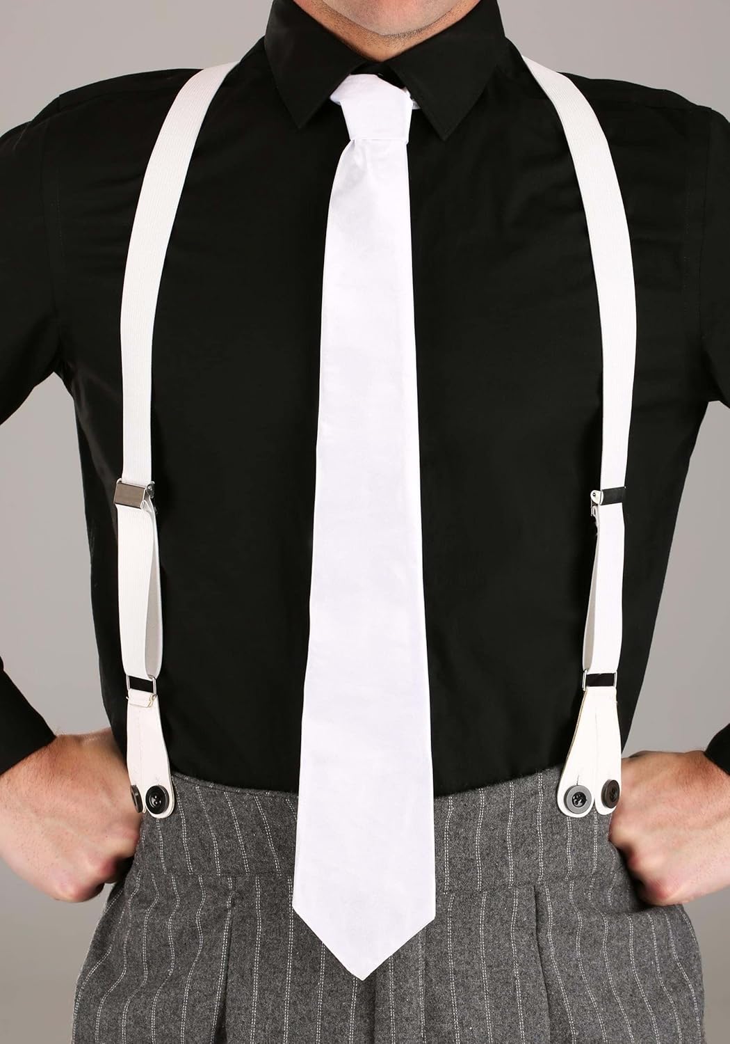 Men's Underboss Gangster Costume 1920s Gangster Costume - Image 6