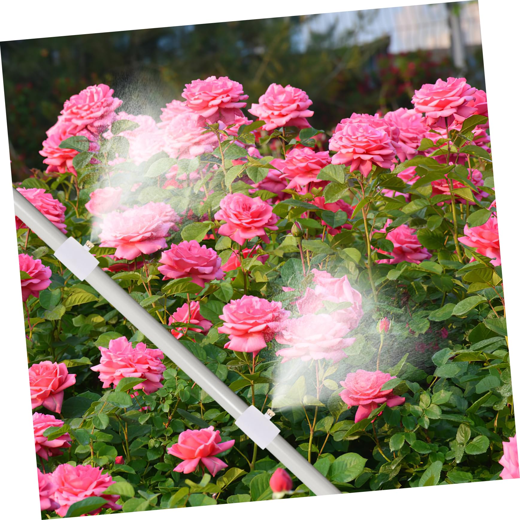 Toddmomy 10pezzi Ugello Nebulizzatore per Raffreddamento Connettore PVC Beccucci Nebulizzazione per Patio e